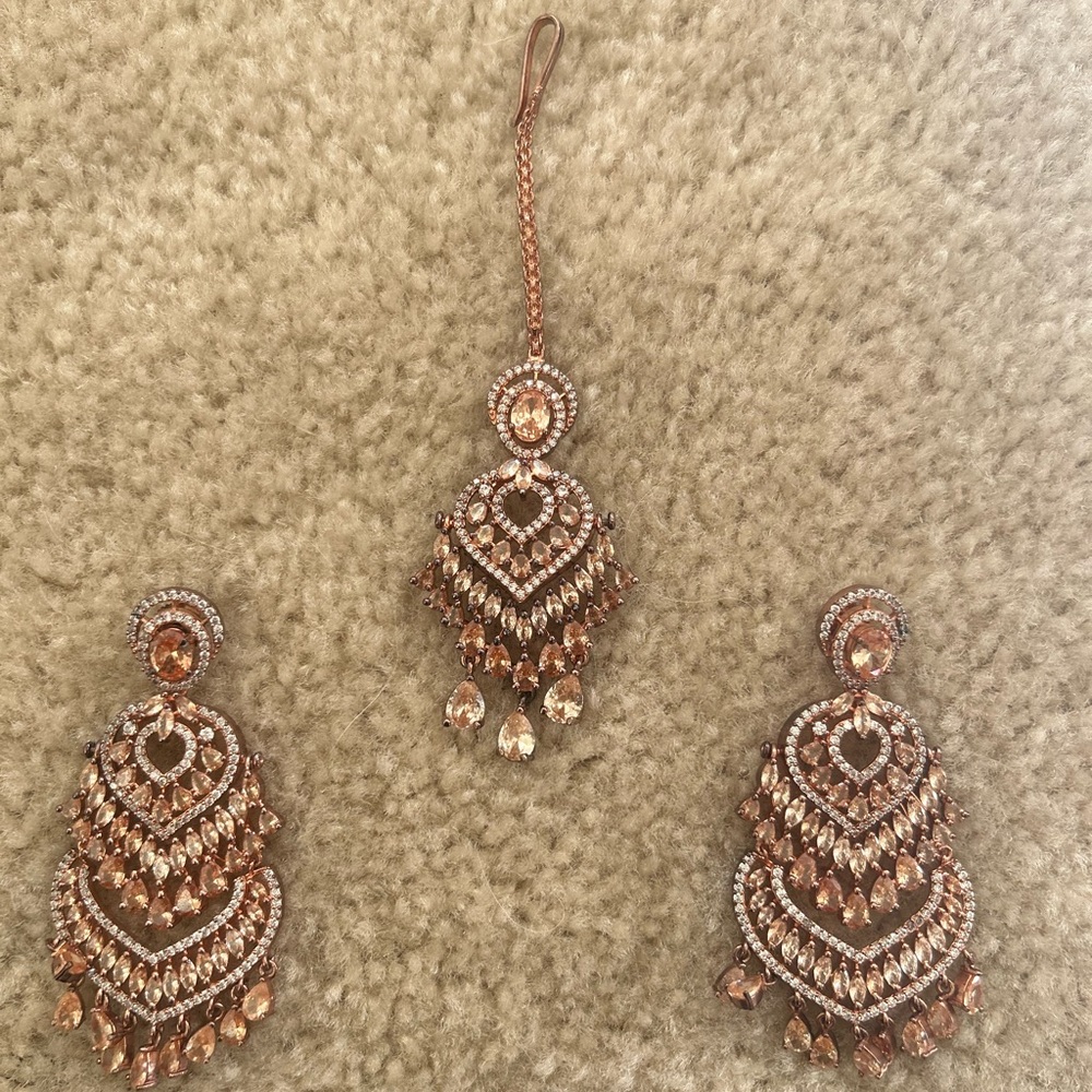 2 piece Indian jewelry